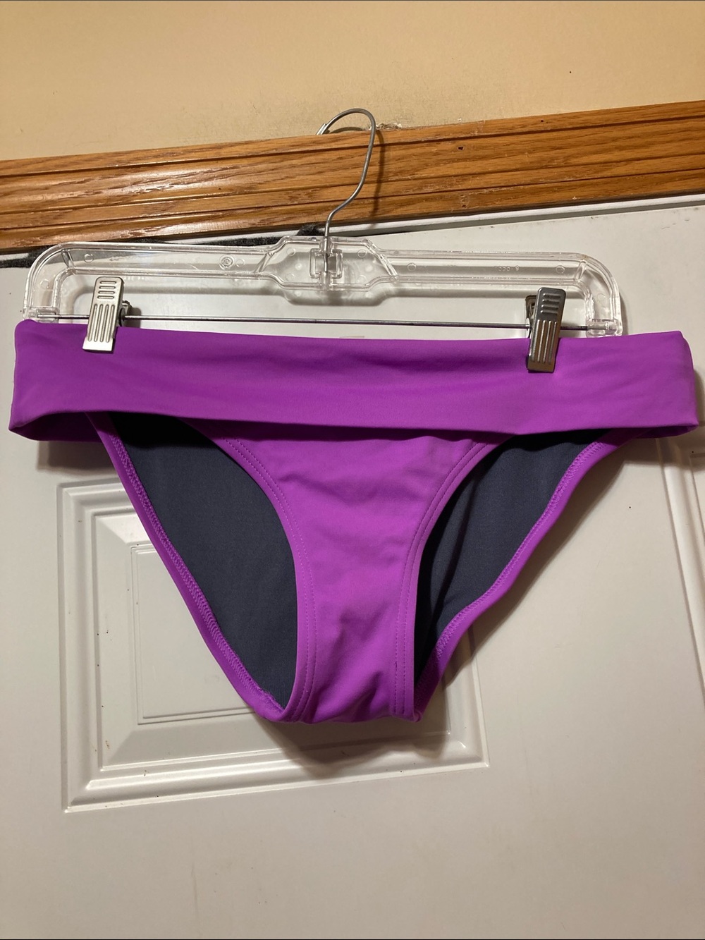 Victoria’s‎ Secret Women's Purple Fold-Over Bikini Bottom S